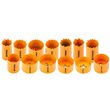 Set 17 carote, burghie pentru metal, lemn, Powermat