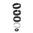 Capac aparatoare aspirare praf pentru flex 125 mm, Silver
