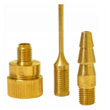 Kit compresor 8 piese, pistol suflat, vopsit, umflat, antifonat, furtun compresor 5m, set 3 duze umflare, Verke