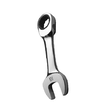 Cheie combinata scurta cu clichet, 12 mm, Asta