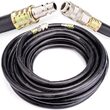 Furtun Aer Comprimat 10m pentru Compresor 10m 10 x 17mm 20 bari Silver