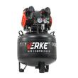Compresor de aer cu piston, capacitate rezervor 38 litri, 2 CP, debit 120 l/min, 8 bari, Verke