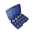Trusa chei tubulate 6 colturi 1/2", 17 piese, Asta