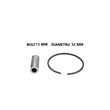 Piston complet compatibil Husqvarna 181, 281, 282, 52mm, bolt 13, PowerX