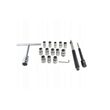 Set freze pentru reconditionat scaun injectoare, 17 piese, Silver