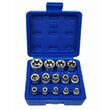 Trusa Set 14 Chei Tubulare Tip E E4-E24 Torx ,Silver, S10628