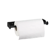 Suport pentru prosoape de bucatarie, servetele, 33 x 3.5 x 10.8 cm otel, negru, Klausberg