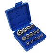Trusa Set 14 Chei Tubulare Tip E E4-E24 Torx ,Silver, S10628