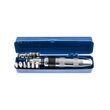 Set surubelnita de impact si biti, pentru suruburi gripate, 1/2", 13 piese, cutie metalica, Satra
