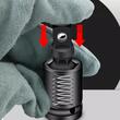 Set 3 articulatii cardanice, adaptoare pentru impact, 1/4", 3/8", 1/2", 75 mm, Verke