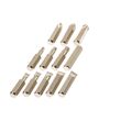 Set surubelnita de impact si biti, pentru suruburi gripate, 1/2", 13 piese, cutie metalica, Satra
