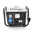 Generator pentru curent electric monofazic, 1200W, 2 CP, pornire manuala, motor in 2 timpi racit cu aer, alb, Kraft