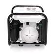 Generator pentru curent electric monofazic, 1200W, 2 CP, pornire manuala, motor in 2 timpi racit cu aer, alb, Kraft