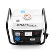 Generator pentru curent electric monofazic, 1200W, 2 CP, pornire manuala, motor in 2 timpi racit cu aer, alb, Kraft