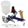 Pistol de vopsit pneumatic, duze 1.4 mm,1.7mm pahar 600 ml Verke