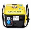 Generator pentru curent electric monofazic, 1200W, 2 CP, pornire manuala, motor in 2 timpi racit cu aer, galben, Kraft