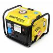 Generator pentru curent electric monofazic, 1200W, 2 CP, pornire manuala, motor in 2 timpi racit cu aer, galben, Kraft