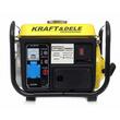 Generator pentru curent electric monofazic, 1200W, 2 CP, pornire manuala, motor in 2 timpi racit cu aer, galben, Kraft