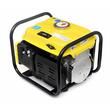 Generator pentru curent electric monofazic, 1200W, 2 CP, pornire manuala, motor in 2 timpi racit cu aer, galben, Kraft