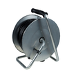 Rola prelungitor cablu cu cadru metalic 50 metri 3 x 2,5 mm Black