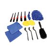 Set accesorii, perii pentru curatare auto, 15 piese, Satra