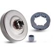 Oala ambreiaj, carcasa drujba compatibil Husqvarna 268, 272, 266, 61, 66, detasabila, pas 3/8-7, PowerX