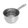 Set de 6 oale din inox cu capac sticla, fund termic multistrat, Kinghoff