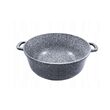 Cratita din aluminiu turnat cu strat de ceramica, marmorat, 6.8L, 28cm, Klausberg