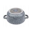 Cratita din aluminiu turnat cu strat de ceramica, marmorat, 6.8L, 28cm, Klausberg