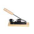 Spargator de nuci, manual, suport din lemn, Kinghoff