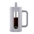  Aparat de cafea/ceai cu presiune de capacitate. 0,35 l, gri, Klausberg