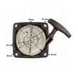 Capac pornire, demaror complet pentru motocoasa, complet motocositoare M 5, PowerX