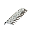 Set biti spline XZN, M4 - M18, antrenor tubulara 1/2", 10 piese, Asta