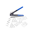 Set pistol cleste de nituit pentru piulite M3-M8,106 piese Silver