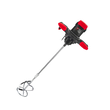 Malaxor electric pentru vopsea, amestecator mortar, tencuiala 2650 W, cu 2 melci, Red Technic
