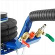 Cric pneumatic, perna 3.5 Tone, cu roti si maner scurt, Baug