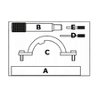 Trusa blocare distributie Opel 1.0 12V, 1.0 16V, 1.2 16V, 1.4 16V, Astra, Corsa, Agila, Asta