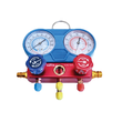 Trusa pentru verificat presiune aer conditionat, umplere instalatie, diagnosticare, incarcare, instalare, manometru presiune, Satra