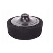 Burete pentru lustruit 125 x 50 mm, M14, negru, moale, Silver