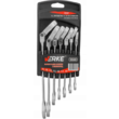Set de 7 chei combinate, cu clichet, balama, 8-19mm, Verke