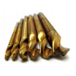 Set 6 burghie pentru filetare 3-8mm Silver