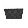 Cos organizator pentru cosmetice, negru, 19x19x9 cm, Sepio
