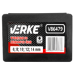 Set de 5 extractoare pentru suruburi rupte 6-14mm Verke