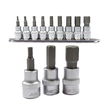 Set chei hexagonale 3/8",  9 piese, imbus, Asta