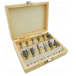 Set 12 Freze Profesionale pentru Freza Oberfreza Prindere 8mm Verke