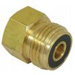 Reductie de alamă pentru instalații de gaz, 1/2"-3/8", Verke