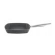Tigaie tip Grill, din aluminiu turnat, strat antiaderent, 24 X 24 X 4, 5 cm, neagra, Onyx Florina