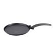 Tigaie de clatite, 25 cm, de marmura, Antiaderent, Inductie, Bono Pancake, neagra, Florina 