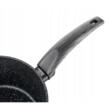 Cratita din aluminiu, cu invelis din marmura antiaderenta, maner din bachelit, 20cm, 2.4l, Bono, Florina