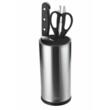 Suport pentru cuțite rotund, din inox, KingHoff